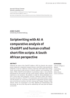 Scriptwriting with AI: A comparative analysis of ChatGPT and human-crafted short-film scripts: A South African perspective