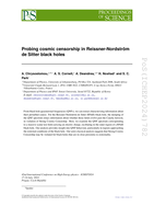 Probing cosmic censorship in Reissner-Nordström de Sitter black holes PoS(ICHEP2024)782