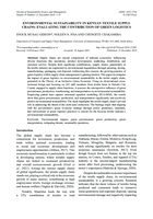   Environmental sustainability in Kenyan textile supply chains: Evaluating the contribution of green logistics