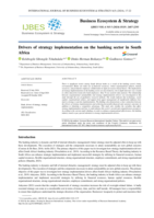 Drivers of strategy implementation on the banking sector in South Africa