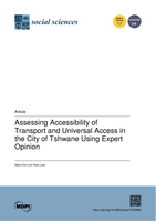 Assessing accessibility of transport and universal access in the City of Tshwane using expert opinion