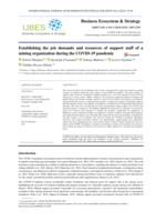 Establishing the job demands and resources of support staff of a mining organization during the COVID-19 pandemic