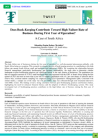 Does book-keeping contribute toward high failure rate of business during first year of operation? A case of South Africa