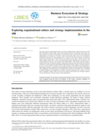 Exploring organizational culture and strategy implementation in the 4IR