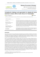 Navigating the challenges and opportunities for adopting the Fourth Industrial Revolution (4IR) in South African (SA) Municipalities