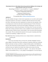 Measuring the success of the Islamic state in Iraq and Syria: Findings on the strategic and tactical outcomes of the uses of terrorism