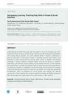 Navigating learning: Teaching map skills in grade 6 social sciences