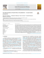 Sex determination of South Africa's Encephalartos - A conservation perspective