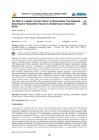 The role of complex systems theory in harmonising non-financial reporting for sustainable finance in Zimbabwean commercial banks