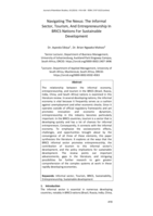 Navigating the Nexus: The informal sector, tourism, and entrepreneurship In BRICS nations for sustainable development