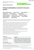 Doing transdisciplinary research in Guyana's prisons