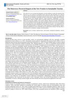 The metaverse: Perceived impacts of the new frontier in sustainable tourism
