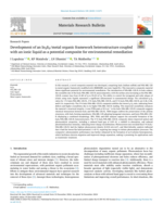 Development of an In2S3/metal organic framework heterostructure coupled with an ionic liquid as a potential composite for environmental remediation