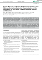 Hybrid molecules containing methotrexate, vitamin d, and platinum derivatives: Synthesis, characterization, in vitro cytotoxicity, in Silico ADME docking, molecular docking and dynamics