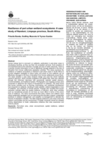 Resilience of peri-urban wetland ecosystems: A case study of Nandoni, Limpopo province, South Africa