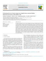 Evaluating drivers of water-energy use: Insights from a selected higher education University in Abu Dhabi, UAE