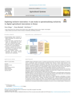 Exploring inclusive innovation: A case study in operationalizing inclusivity in digital agricultural innovations in Kenya