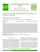 Asymmetric effect of oil Prices on inflation in South Africa: An econometric approach