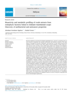 Bioactivity and metabolic profiling of crude extracts from endophytic bacteria linked to Solanum mauritianum scope: Discovery of antibacterial and anticancer properties