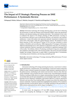 The Impact of IT strategic planning process on SME performance: A systematic review
