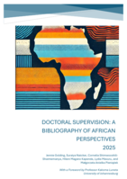 Doctoral supervision : a bibliography of African perspectives