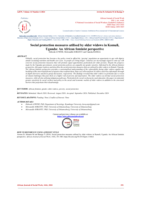 Social protection measures utilised by older widows in Kamuli, Uganda: An african feminist perspective