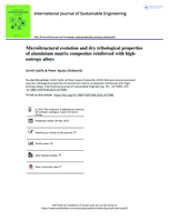 Microstructural evolution and dry tribological properties of aluminium matrix composites reinforced with high-entropy alloys