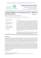 Augmented intelligence in social engineering attacks: a diffusion of innovation perspectiv