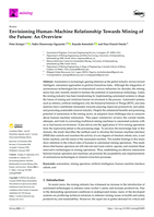 Envisioning Human–Machine Relationship Towards Mining of the Future: An Overview