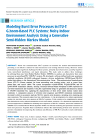 Modeling burst error processes in ITU-T G.hnem-based PLC systems: Noisy indoor environment analysis using a generative semi-hidden markov model