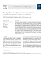 Monitoring ambient water quality using machine learning and IoT: A review and recommendations for advancing SDG indicator 6.3.2