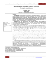 Medical schools' neglect of financial education for health practitioners