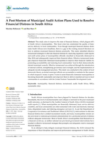 A post-mortem of municipal audit action plans used to resolve financial distress in South Africa