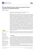 Six sigma-based frequency response analysis for power transformer winding deformation