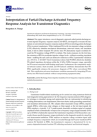 Interpretation of partial-discharge-activated frequency response analysis for transformer diagnostics