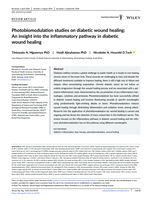 Photobiomodulation studies on diabetic wound healing: An insight into the inflammatory pathway in diabetic wound healing