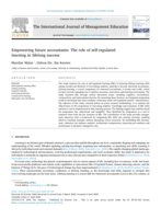 Empowering future accountants: The role of self-regulated learning in lifelong success