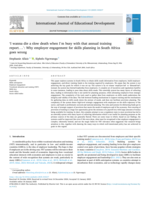 ‘I wanna die a slow death when I’m busy with that annual training report….’: Why employer engagement for skills planning in South Africa goes wrong
