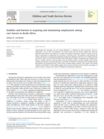 Enablers and barriers to acquiring and maintaining employment among care leavers in South Africa