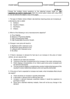Economics 1A