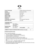 Accounting 1A