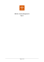 Business Management 3A