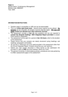 Contemporary Management