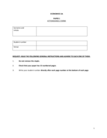 ECONOMICS 3A