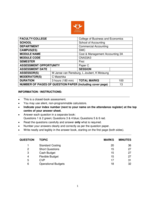 Cost & Management Accounting 3A