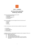 Introduction to Logistics Management 2