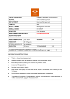 Management Principles