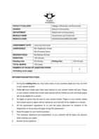 Governance and Control 2A