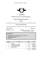 FINANCIAL SERVICES OPERATIONS 3A
