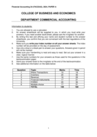 Financial Accounting 2A